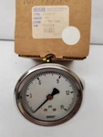Wika Pressure Gauge 9797314 15 Psi 1/4" 2.5" Diameter. Fixed Price $25.00.