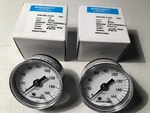 Ashcroft 20-W-1005-H-02B, 160# Commercial Pressure Gauge 0-160 Psi (qty: 2). Fixed Price $32.50.