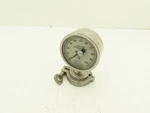 Chicago Stainless 3S-D-2U-GF-BT-SS Sani-flow Pressure Gauge 0-100PSI 2-1/4". Fixed Price $79.99.