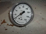 Powers 0-160 Psi 142-0313 2-1/2" Pneumatic Gage Gauge (199-2). Fixed Price $14.00.