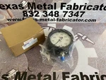 Ametek 1981 Pressure Gauge 0-3500PSI Conn. 1/4 Anpt Lm Size 1/2 155035. Fixed Price $75.00.
