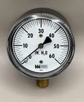 Weiss Water Pressure Gauge 2.5 Inch Measures 0-60 Psi #10818. Fixed Price $18.00.