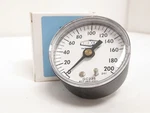 225393 New In Box; Dixon GC235 Dry Pressure Gauge; 0-200PSI; 2" Face. Fixed Price $13.01.