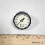 Weiss Instruments 0-100 Psi Pressure Gauge 1.5" Bottom Mount Brass Npt Made. Fixed Price $8.00.