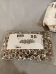 Bag Of 200 Parker Ball Valve 8BV Kel-f-sub-ss. Fixed Price $49.00.
