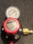 Victor EST4-125-025 Edge Series Stage Gas Pressure Regulator High Capacity. Fixed Price $83.00.