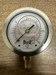 WINTERS,PFQ802,0-30PSI Liquid Filled 2.5" 1/4NPT Btm Mount Pressure Gauge. Fixed Price $12.00.
