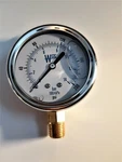 2.5" Dial Sstl Pressure Gauge Glycerin Filled Weksler Gtc (0-200 Psi). Fixed Price $24.99.