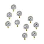 10 Pack Liquid Filled Pressure Gauge 0-400 Psi, 2.5" Face, 1/4" Npt Lower Mount. Fixed Price $165.76.
