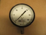 Weiss Instruments Industrial Pressure Gauge 4.5" Face 0-30 X 1/2 Psi # 9010-02. Fixed Price $19.88.