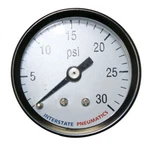 Mini Air Pressure Gauge Rear Back Mount 1.5 Inch Diameter, 0-30 Psi 1/8. Fixed Price $18.39.