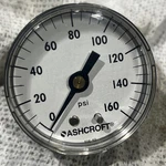 Ashcroft Instruments 5WH39 Pressure Gauge, 0-160PSI, New, Free Shipping. Fixed Price $35.00.