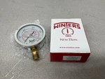 New Winters PFQ813 Stainless 304 Dual Scale Liquid Filled Pressure Gauge. Fixed Price $32.40.