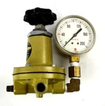 Ca Norgren 11-004-016 Regulator Valve 400 Inlet 30 Outlet W/ Usg 0-200 Gauge. Fixed Price $49.99.
