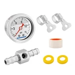 Measureman 0-15 Psi Glycerin Filled Fuel Pressure Gauge, 1.5 Dial, 304 Stain.... Fixed Price $30.09.