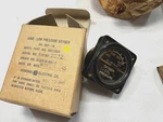 WW2 Us Aviation Low Pressure Oxygen Gage AN-6021-1A, Nos In Box Only. Fixed Price $89.50.