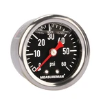 Fuel Pressure Gauge 0-60PSI 1.5" Dial, 1/8" Npt Back, Stainless Steel Case, Bras. Fixed Price $22.25.