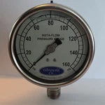 Ultraweld Co. Insta-flow Pressure Gauge 0-160 Psi 4IN 1/2IN Side/bottom. Fixed Price $19.99.