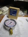Measureman 2-1/2" Dial Glycerin Pressure Gauge, 0-100PSI/KPA, 304 S/s 1/4" Npt. Fixed Price $20.00.