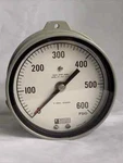 Weksler DA24-3PMP-RWBO 4-1/2 K-monel Bourdon 600 Psi Gauge. Fixed Price $120.00.