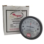 Dwyer 2300-3KPA Differential Pressure Gauge, 1.5-0-1.5KPA, 1/8IN Npt, 100KPA Max. Fixed Price $90.00.