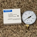 Ashcroft 25W1005PH02L-30 Gauge 2-1/2" 1/4NPT 0-30PSI. Fixed Price $11.95.