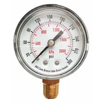 Pressure Gauge, Commercial, 300 Psi, 2 In Dial, 1/4 Mnpt, Bottom. Fixed Price $6.35.