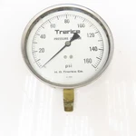 Trerice 52-2874 0-160 Psi Pressure Gage 5" Bottom Ported 1/4". Fixed Price $12.67.
