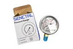 Senctrl 0-100 Psi Pressure Gauge 2.5" Dial Liquid Filled Lower Mount X003DRMBOB. Fixed Price $19.69.