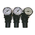 Watts Pneumatic Regulator R35-02C, QUANTITY=3 With Guages. Used.. Fixed Price $41.99.