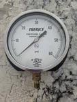 New Trerice 500XB6002LA60 Industrial Gauge 6" Dial To Psi 1/4" Npt Brass. Fixed Price $59.95.