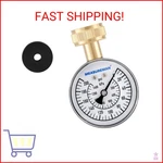 Measureman Water Pressure Gauge, 0-200 Psi Tester With 2-1/2 Inch. Fixed Price $12.12.