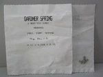 Gardner 36000GS .12X.016X.25 Precision Compression Springs. Fixed Price $19.99.