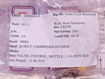 Quincy Compressor 90084 Shuttle Control Valve 1 Inch Size 2PCS Lot. Fixed Price $90.44.