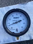 Trerice Pressure Gauge 450B/30"- 150 Psi 5.5 450B4502LA060. Fixed Price $29.99.
