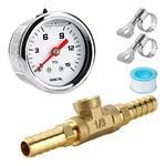 Senctrl Fuel Pressure Gauge Psi 0-15 (brass T-fitting Adapter Kit). Fixed Price $39.53.