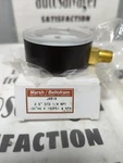 Marsh BELLOFRAM,J4618,2.5 Inch Std 1/4 Npt Psi Gauge New. Fixed Price $20.00.