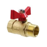 Tulead Brass Mini Tank Threaded Ball Valve 1/2" Npt To Female Val.... Fixed Price $18.42.
