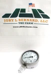 Wika 9020861 233.50.100 0-100 Bar, Pressure Gauge, Liquid Filled, Surplus. Fixed Price $124.00.