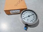 Ashcroft 60-1009-A-02L-600# Pressure Gauge, Size 6, 1/4" Npt Connector, New. Fixed Price $213.62.