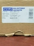Wika Instruments 213.40. 2.5" 9310797 2000 Psi. Fixed Price $20.00.