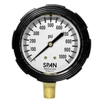 Span LFS-220-1000-G Pressure GAUGE,3-1/2" Dial Size 448M65. Fixed Price $85.94.