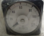 Yokogawa 103251ANFF7GCC AB-40 Panel Mount Watt-gauge 0-125 Ac Kw. Fixed Price $89.00.