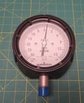 Marsh 4" Vacuum Pressure Gauge 30-0-15 Hg X Psi P/n P5610 1/2" Npt. Fixed Price $99.00.