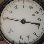 Vintage Pressure Gauge Ashcroft AMP8234 Alcoa G3 Steam-punk "not Tested". Fixed Price $60.00.