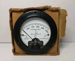 Post-wwii Bristol Temp Gauge 4-321 Nos Navy Estate Rare Logo Steampunk 1950S. Fixed Price $87.95.