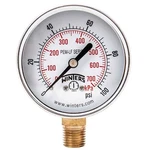 Winters 2-1/2 Inch Dial Size Economy Utility Pressure Gauge Potable Brass. Fixed Price $31.55.