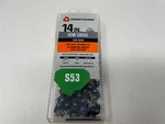 Nip Countyline S53 Semi Chisel 14" Saw Chain, 3/8" Pitch, .050 Gauge 1533652. Fixed Price $16.12.
