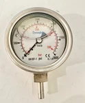 Swagelok En 837-1 Pressure Gauge, 0-300 Psi, 0-200 Bar, 316SS, 1/4" Npt. Fixed Price $21.50.