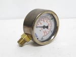 243860 New-no Box; Wika 9455906 Liquid Filled Brass Pressure Gauge; 0-2000PSI. Fixed Price $58.96.